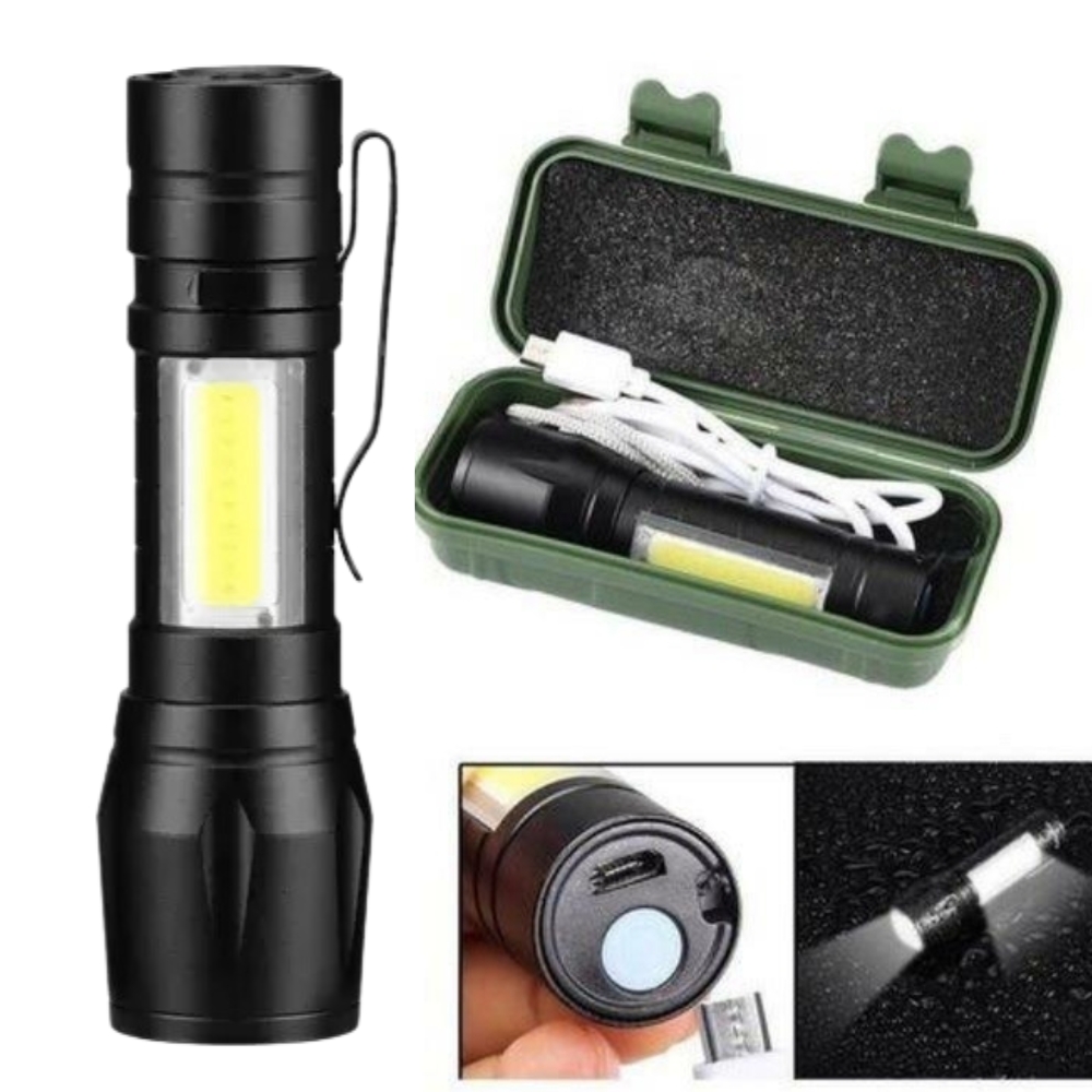 Linterna Recargable  Aluminio 513